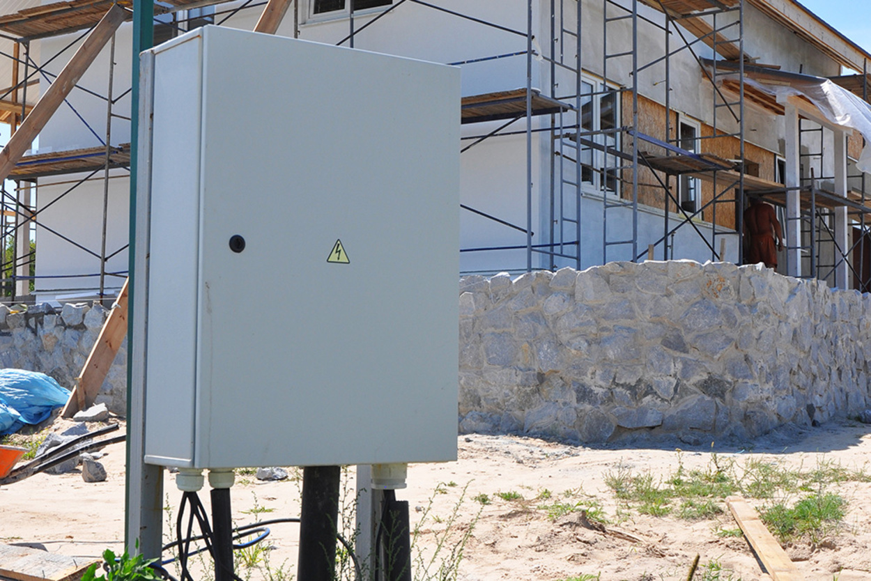 Baustrom bei Elektro Schneider in Neukirchen