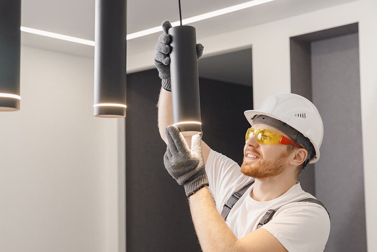 Innen­beleuchtung bei Elektro Schneider in Neukirchen