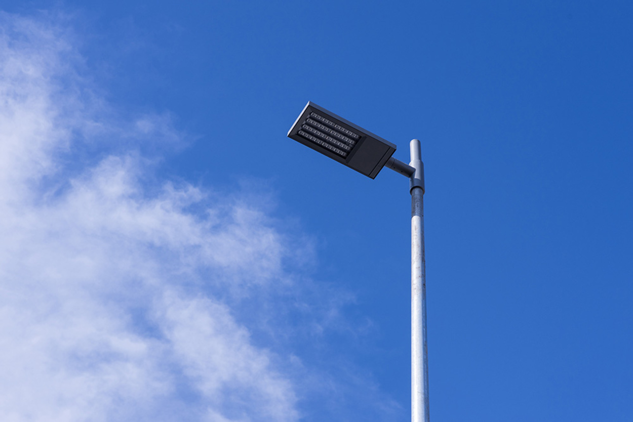 LED-Straßen­beleuchtung bei Elektro Schneider in Neukirchen